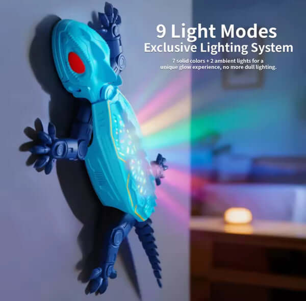 GeckoPounce™ Rechargeable Wall-Climbing Cat Toy