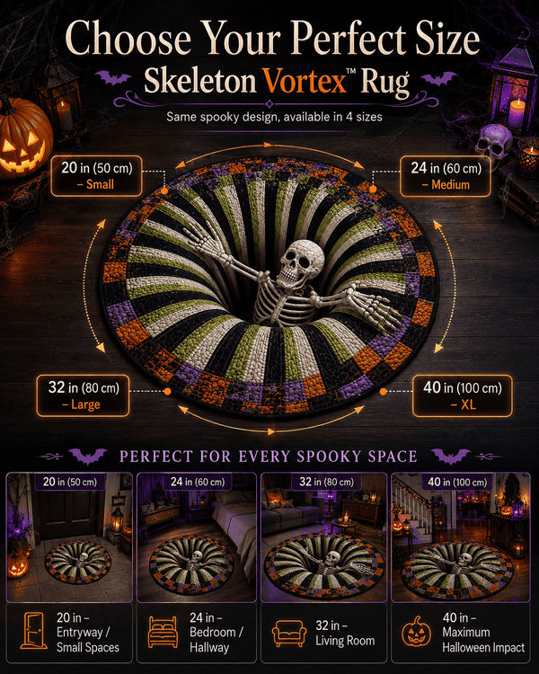 Skeleton Vortex™ Rug