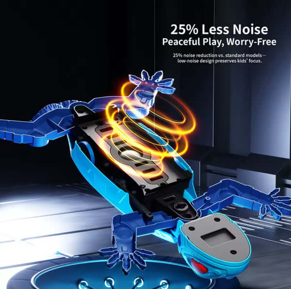 GeckoPounce™ Rechargeable Wall-Climbing Cat Toy
