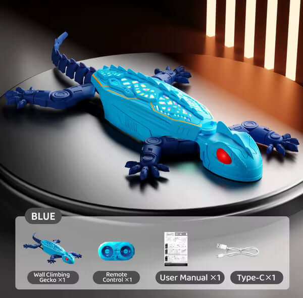 GeckoPounce™ Rechargeable Wall-Climbing Cat Toy