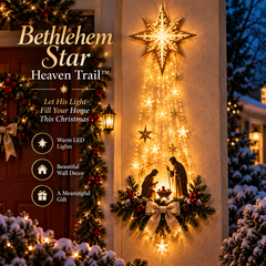 Bethlehem Star Nativity Wall Light