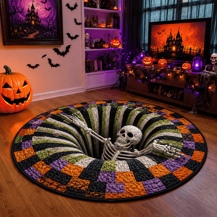 Skeleton Vortex Rug